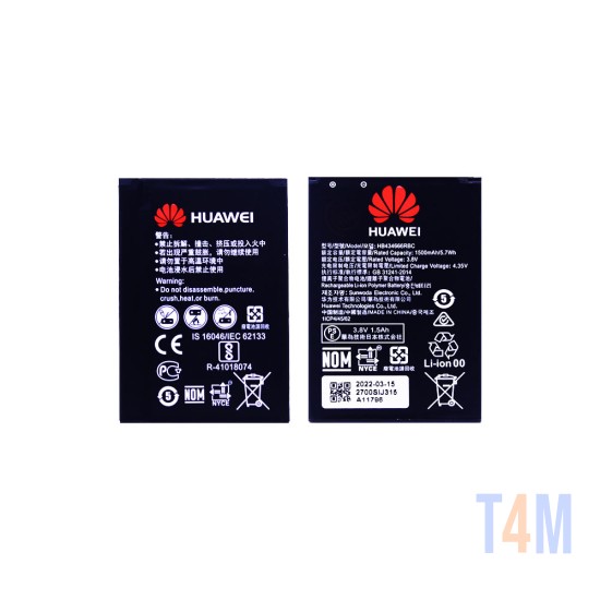 Battery HB434666RBC for Huawei E5573/E5573S/E5573S-32/E5573S-320 1500mAh